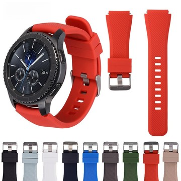 斜紋矽膠錶帶 適用於 谷歌 Google Pixel Watch 4 3 2 1系列 41mm 45mm 運動舒適腕帶