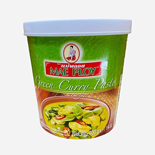 メープロイ(MAE PLOY) グリーンカレーカレーペースト400g　GREEN CURRY PASTE 400g (2本セット)