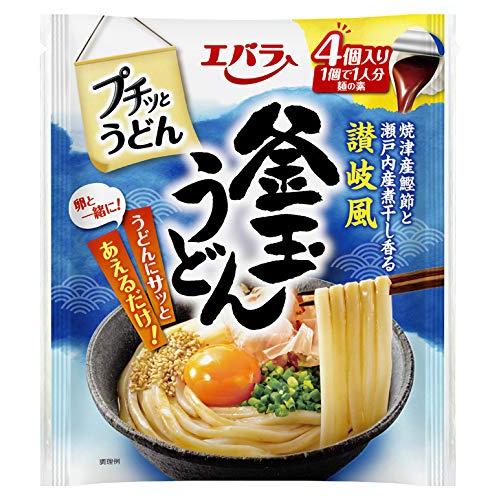 エバラ プチッとうどん釜玉うどん 23g×4