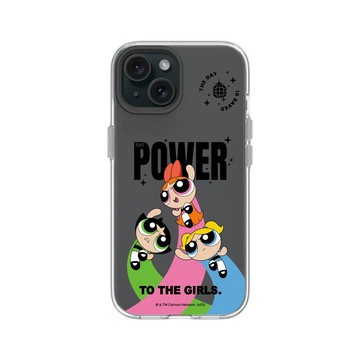iPhone 15 Clear 透明 - The Powerpuff Girls 飛天小女警 - 女孩的力量