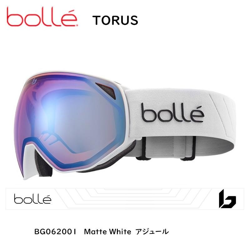 ボレー ゴーグル 2022 BOLLE TORUS Matte White Azure トーラス ...