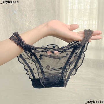 大促銷一 性感女內褲 低腰 純欲 三角內褲 高開叉性感蕾絲內褲女低腰透氣透明少女欲誘惑低腰提臀三角褲頭