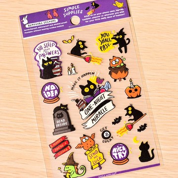 防水透明貼紙 One Night Miracle