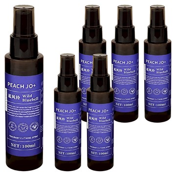 PEACH JO 桃作 衣物香氛噴霧 Set  藍風鈴  127g  100ml  6瓶