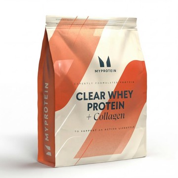Clear Whey Protein + Collagen - 1KG - 40servings - Peach Tea