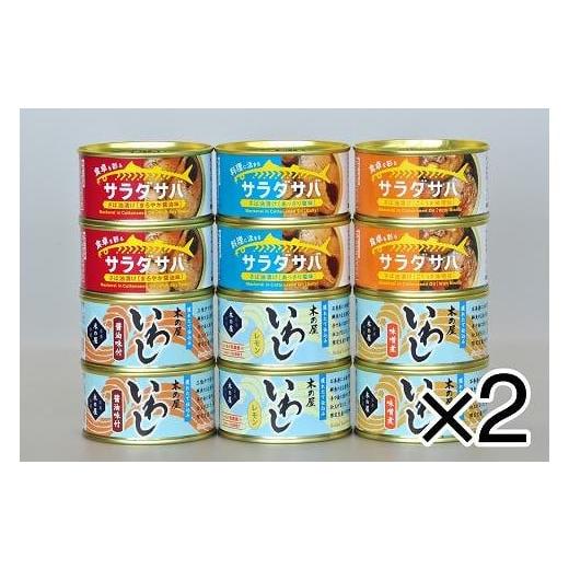 ふるさと納税 宮城県 美里町 木の屋石巻水産　美里町直売所厳選フレッシュパック缶詰２４缶セット