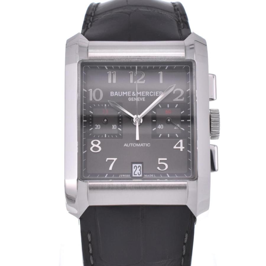 △ ☆美品【Baume & Mercier】ボーム＆メルシェ ハンプトン M0A10030 クロノグラフ 自動巻き メンズ D#114806 |  LINEブランドカタログ