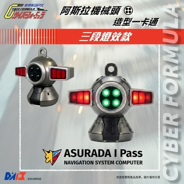 星矢TOY 板橋實體店面 DA13 閃電霹靂車 GPX 阿斯拉 機械頭造型一卡通 三段燈效款 (鐵灰銀色)