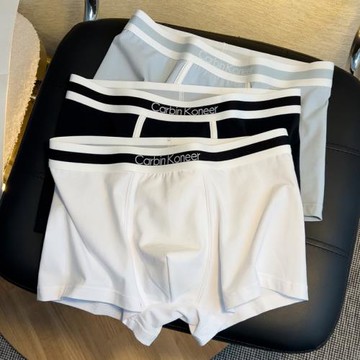 3條男士內褲男平角褲純棉夏季薄款透氣簡約白色運動青年四角短褲