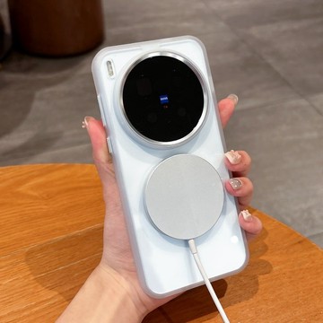 金屬鏡頭邊框 一體金屬按鍵 Magsafe內置磁吸 透明防摔 適用Vivo X300 X200 Pro 手機殼 防摔殼