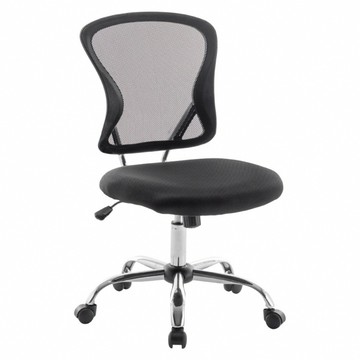 E-home Cody寇帝中背半網電腦椅 UH023A-blk  黑色  58 x 59 x 91~101cm