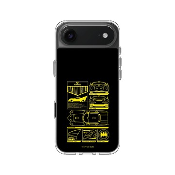 iPhone Air Clear Case（相機按鈕） 透明 - Batman 蝙蝠俠 - 蝙蝠車