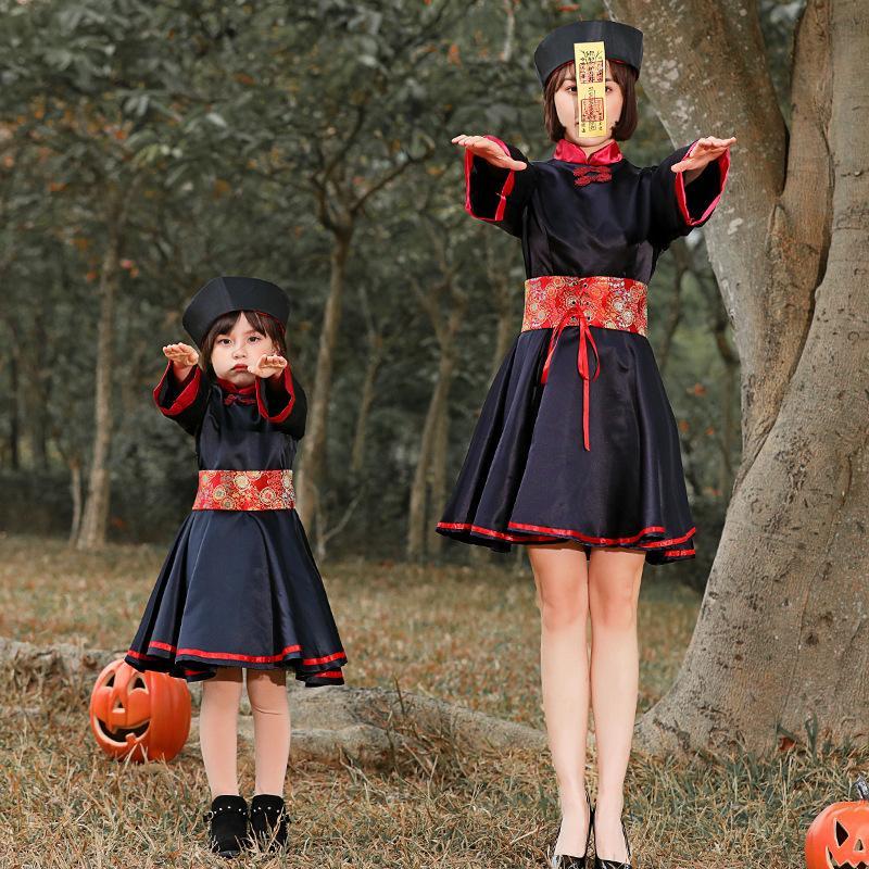 キョンシー コスプレ 子供 ハロウィン 仮装 衣装 レディース 子供