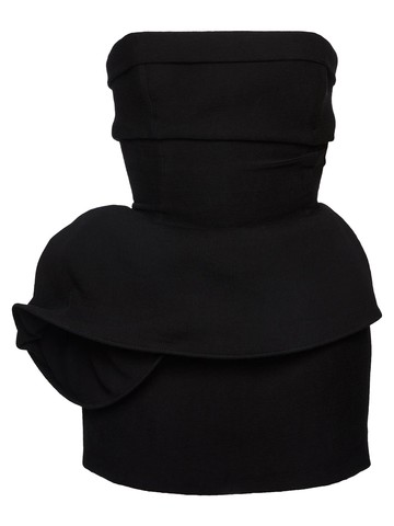 magda butrym mini dress with drape