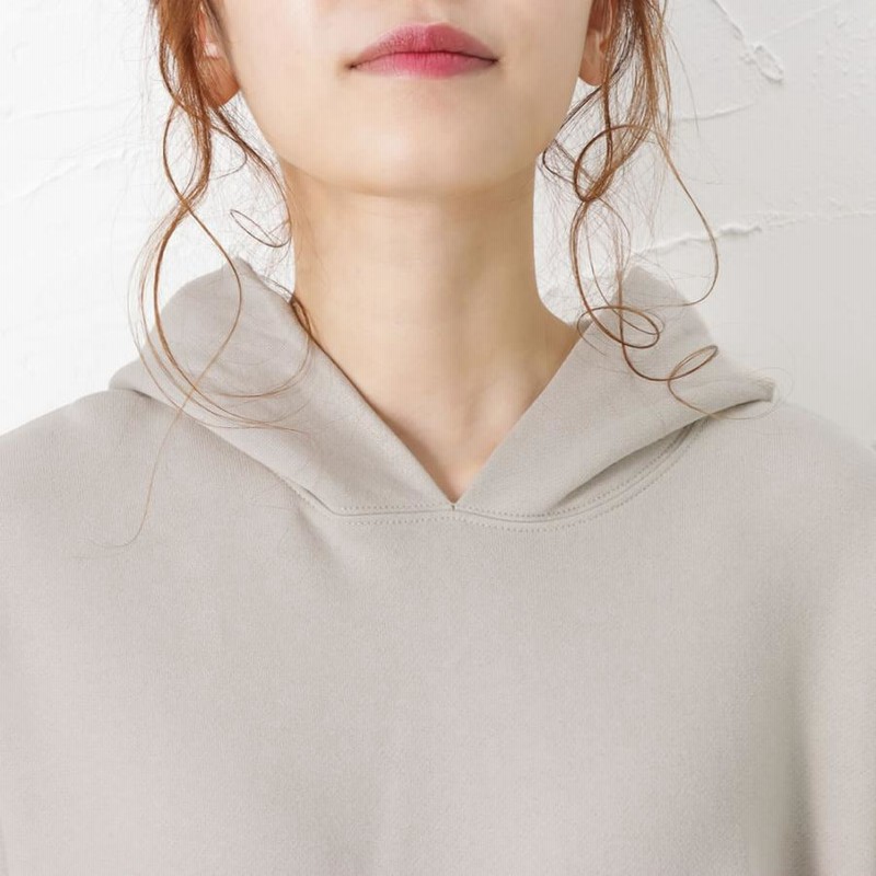 良品 モンクレール 21AW パーカー L コットン 裏起毛 ライトグリーン