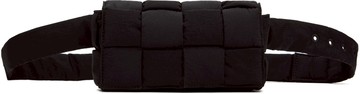 Bottega Veneta 黑色 Cassette Tech 腰包