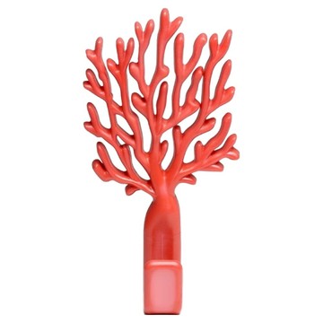 QUALy 珊瑚壁掛掛勾  1個  紅色