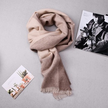 圍巾羊毛圍巾女冬季百搭新款大牌韓版保暖格子圍巾女冬高級感