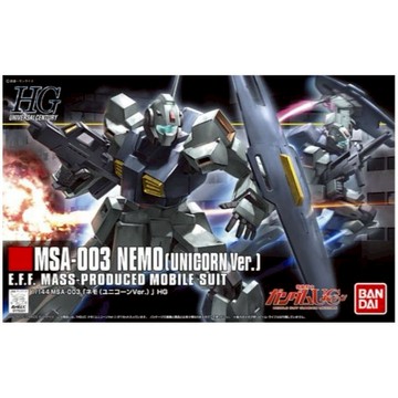 【自由模型】全新現貨 BANDAI HGUC #140 1/144 尼摩 UC Ver