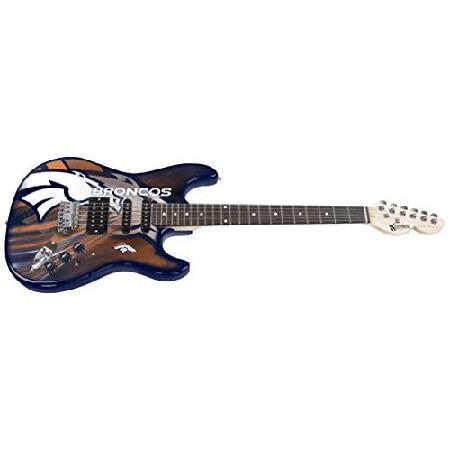 Woodrow Guitar by The Sports Vault NFL Denver Broncos Northender Electric Guitar