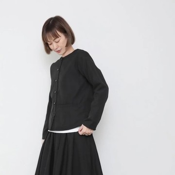 OMAKE.jp 圓領夾克ParisJacket 灰