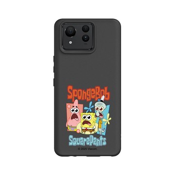 Zenfone 11 Ultra SolidSuit 黑 - 海綿寶寶 SpongeBob - 驚呆了
