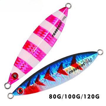 【TTFF】海釣鐵板鉛魚80/100/120g金屬路亞餌 夜光假餌8色路亞餌漁餌現貨批發