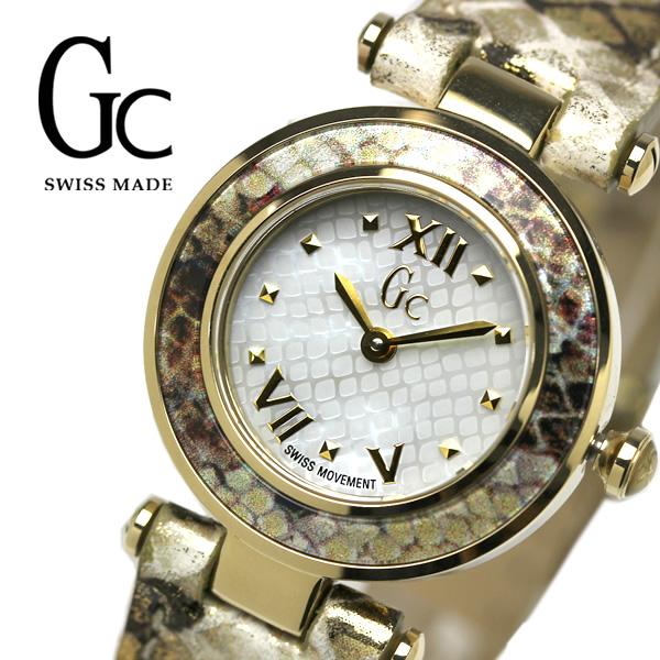 GC guess collection レディース腕時計 シェル文字盤 稼働品