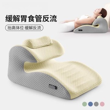 知夢人床頭臥床靠背枕老人胃食管防反流斜躺靠墊床上孕婦半躺靠枕