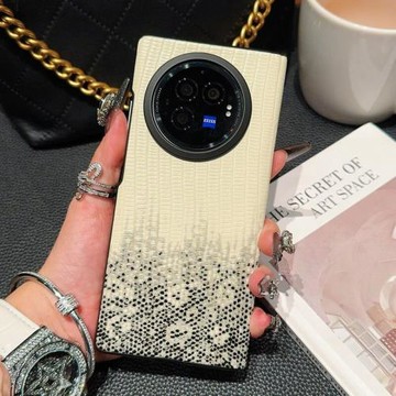 真皮保護套支架高級感商務手機殼