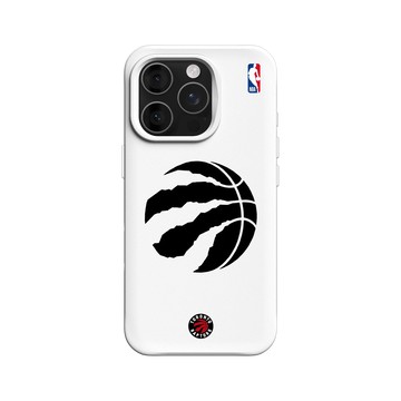 iPhone 16 Pro SolidX 白 - NBA - B&W-多倫多暴龍 Toronto Raptors B&W