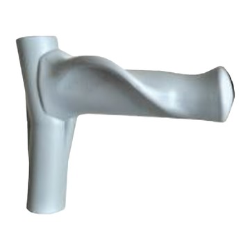 感恩使者 工學握把 鋁合金伸縮前臂枴杖 左手用  白色  1支