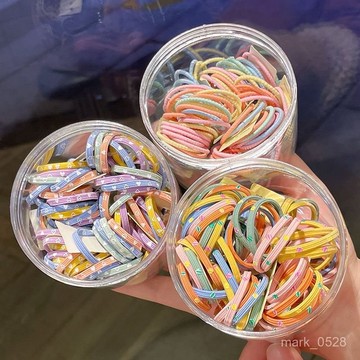 已售10000➕兒童髮圈小中大童頭繩紮辮子女童皮筋紮頭髮髮飾女孩頭飾耐用 AV36