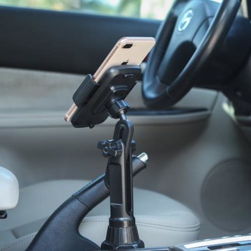 汽車手機車載懶人支架萬能通用杯托導航平板電腦支撐架子水杯底座