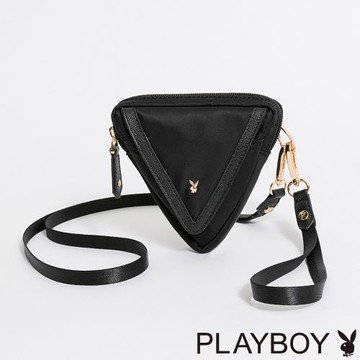 PLAYBOY 零錢包附頸掛繩/手挽帶Savoring系列- 黑色推薦| Her森森購物
