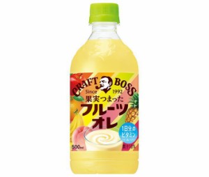 サントリー クラフトボス フルーツオレ 500mlペットボトル×24本入｜ 送料無料