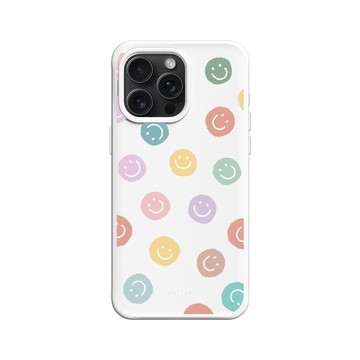 iPhone 15 Pro Max SolidX 白 - Knock Knock A2Z - 微笑糖果