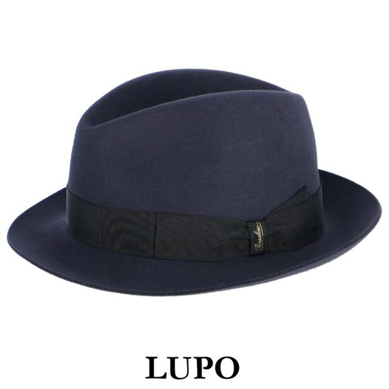 SALE ボルサリーノ/BORSALINO 帽子 メンズ TRILBY ファーフェルト