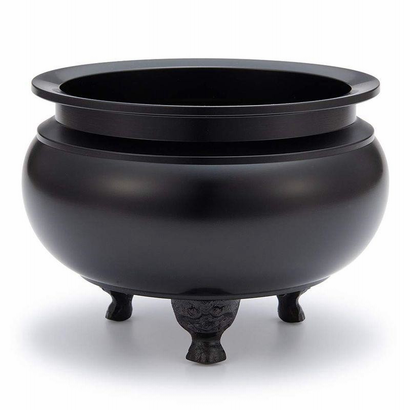 仏壇屋 滝田商店 仏具 香炉 机上香炉 黒色 6寸 胴径18.6cm×高さ13.2cm 仏壇用の前香炉 真鍮製 線香立て 証明書付 通販 LINEポイント最大0.5%GET | LINEショッピング 仏壇屋 滝田商店 仏具 香炉 机上香炉 黒色 6寸 胴径18.6cm×高さ13.2cm 仏壇用の前香炉 真鍮製 線香立て 証明書付 通販 LINEポイント最大0.5%GET | LINEショッピング