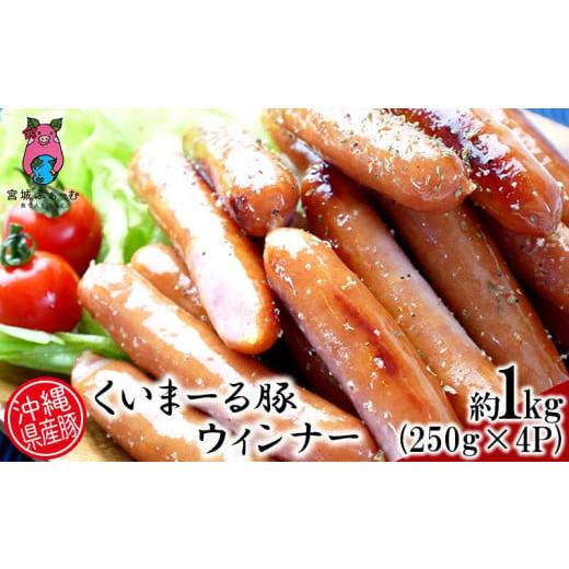 ふるさと納税 沖縄県 沖縄市 沖縄県産豚肉　ウィンナー　約1kg（250g×4P）