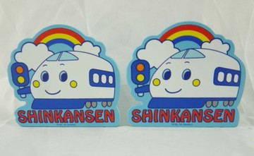 【震撼精品百貨】Shin Kan Sen 新幹線~2入夾子『木製』