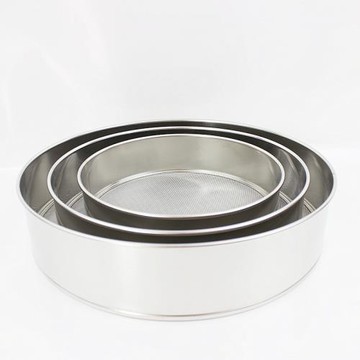 加厚不銹鋼面篩面羅篩面粉 圓形過濾網篩子粉篩篩斗羅斗 烘焙工具