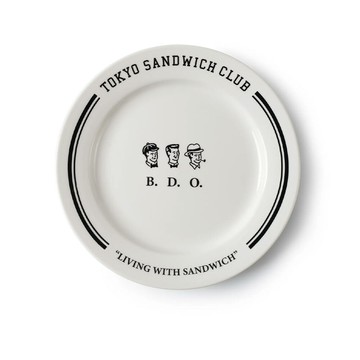 FILTER017® Culture Supply™ 東京三明治俱樂部 B.D.O. 陶瓷盤 H8825