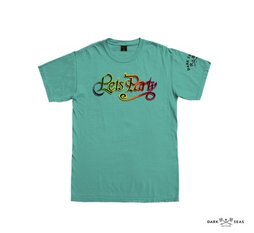 Dark Seas Party Time刷舊色落短袖上衣(兩色)