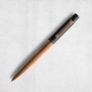 雙料系列 觸控鋼珠筆 (黑/紅銅) 含客製化刻字