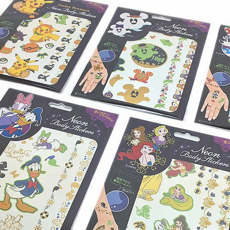 ハロウィン ディズニー ポケモン キッズ ボディステッカー 暗闇で光る シール ステッカー なりきり コスプレ 子供 コスメ 通販 Lineポイント最大0 5 Get Lineショッピング