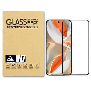 IN7 Google Pixel 9 Pro XL (6.8吋) 高清 高透光2.5D滿版9H鋼化玻璃保護貼-黑色