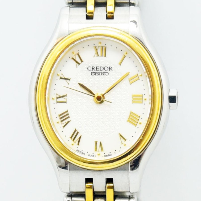 セイコー 中古 レディース SEIKO クレドール CREDOR 4J81-5A10