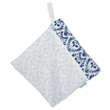 THIRSTIES 雙層乾溼分離防水收納袋 100%聚酯纖維防水聚氨酯塗層  38 x 34cm  Night Owl