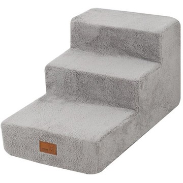 REDPUPPY 泡泡寵物階梯  38 x 70 x 36 cm  灰色  1個